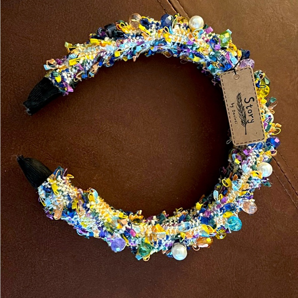 NWT Story by Davinci Beaded Headband